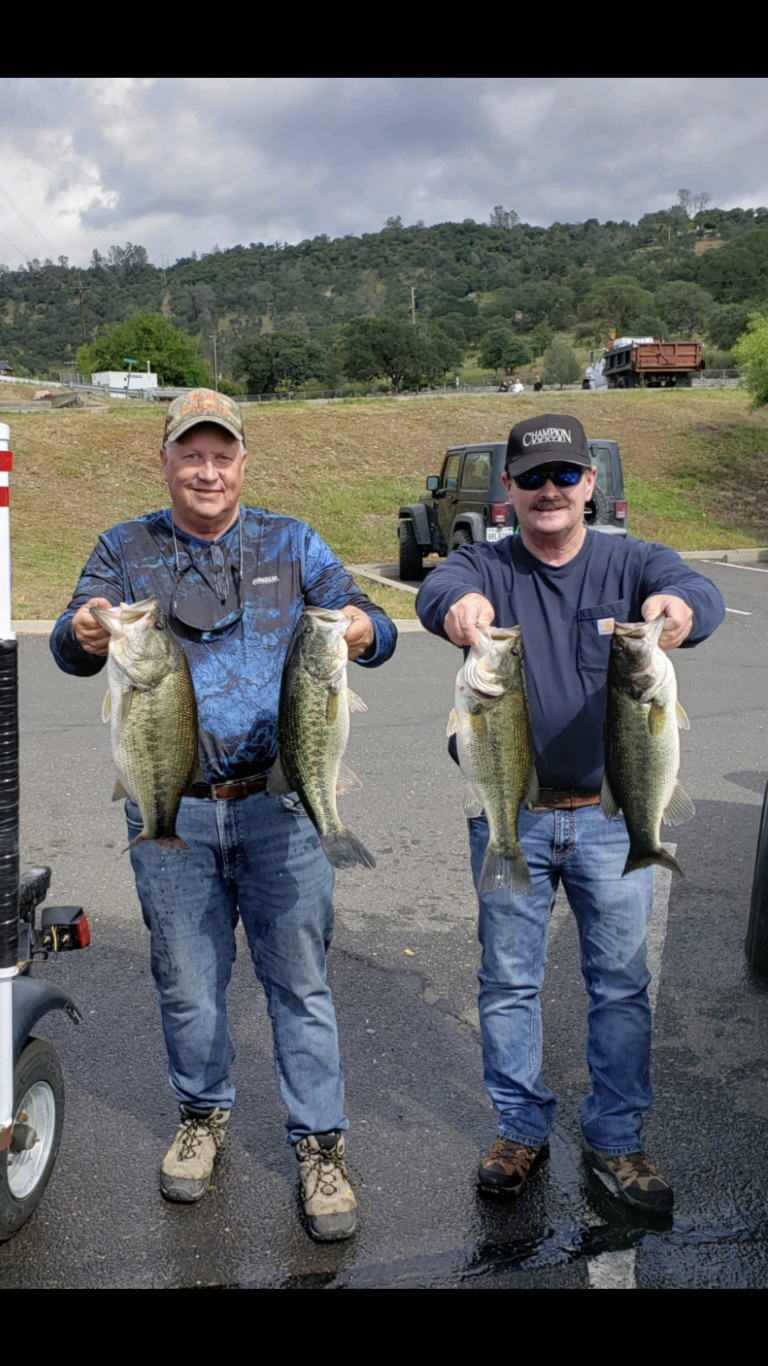 John & Dennis 1st place Tulloch 4/16/22, 21.10 lbs BF 6.62 lbs