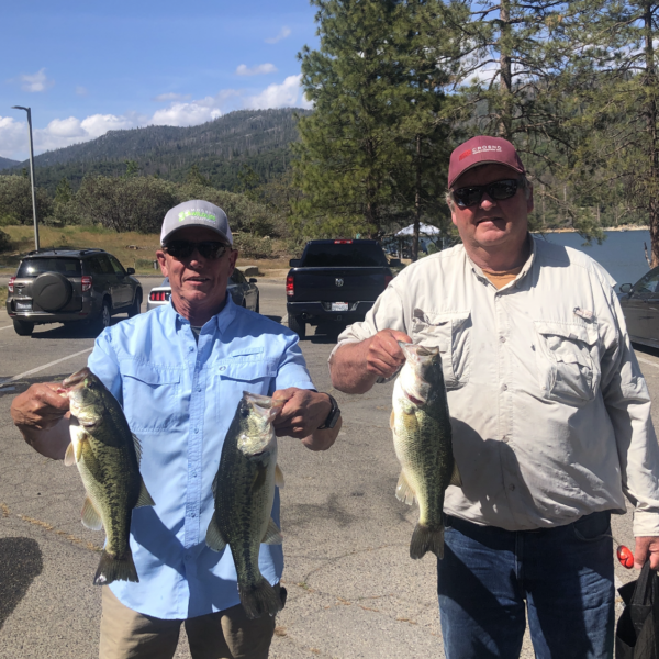 Rusty & Dale 2nd place Bass Lake 5/7/22